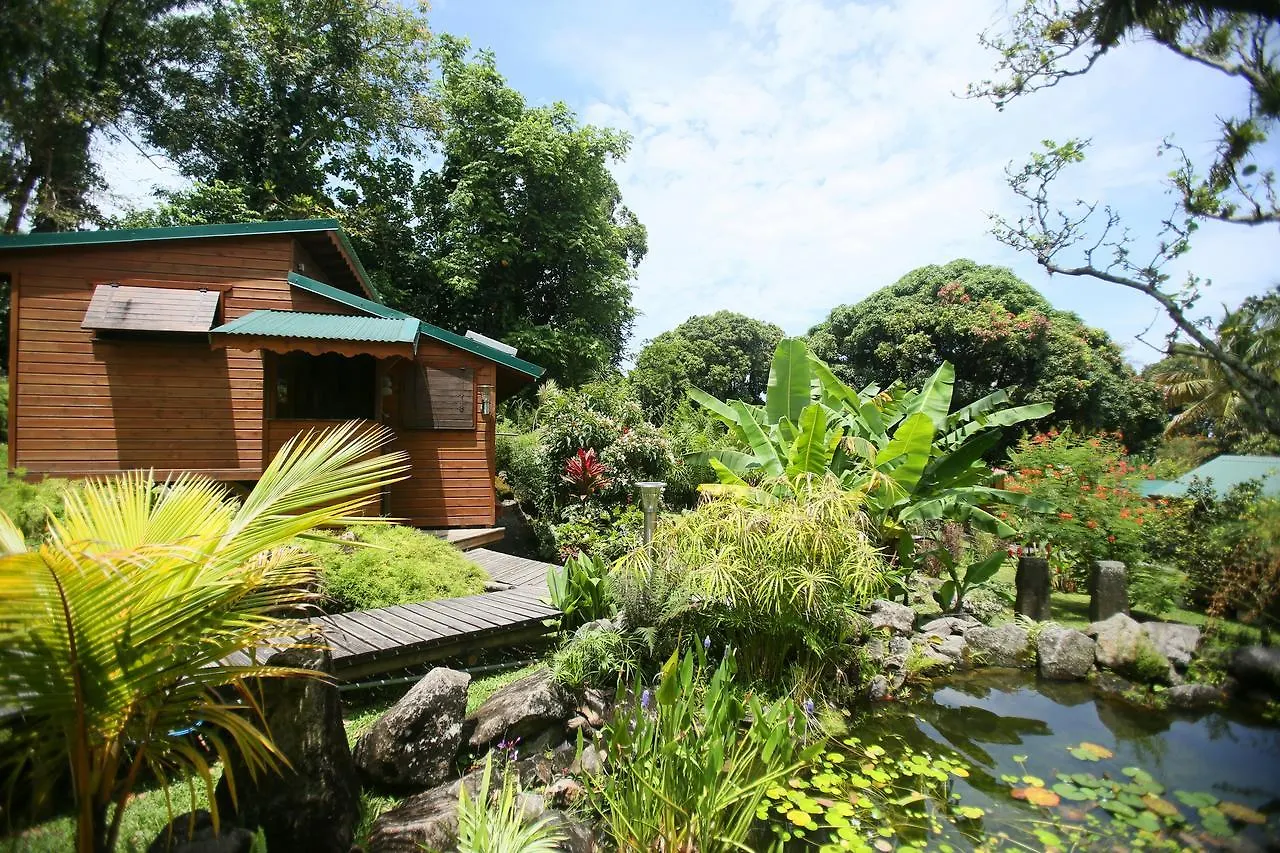 Les Bananes Vertes Ecolodges Saint-Claude 0*,  Guadeloupe