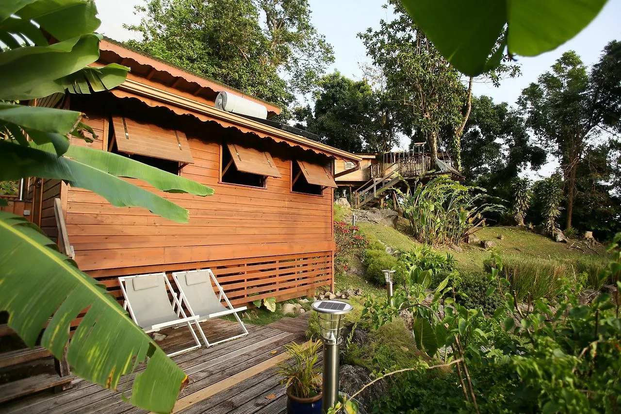 Les Bananes Vertes Ecolodges Saint-Claude 0*,